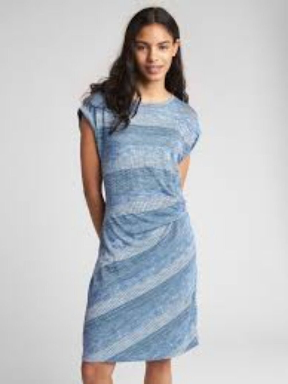 GAP Softspun Gathered Waist Dress